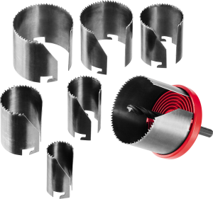 Пила кольцевая по дереву сегм наборная (26-64/42 мм) 7шт ЗУБР №09977