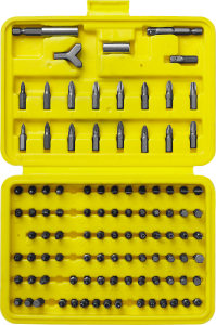 Набор бит с магн адапт "МАСТЕР" Super Universal Cr-V 100 предм 2604-H100 Stayer №03228