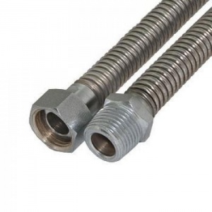 Подводка гибкая ГАЗ 1/2 200 см г/ш (сильфонная) №03975