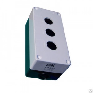 Корпус КП103 3 места для кнопок №00085