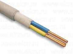 Провод NYM 2*1,5 силовой медный ГОСТ №06406