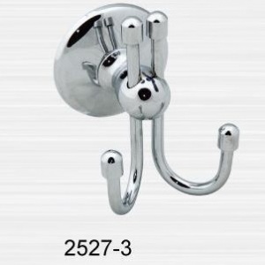 Крючок  халата двойной "OTEL" 2527-3 №03496