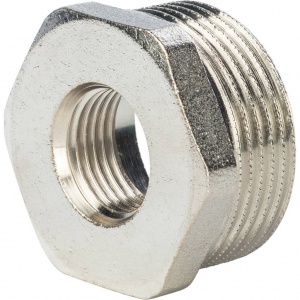 Футорка хром 15ВН*50НР (1/2" *2") Stout №07227