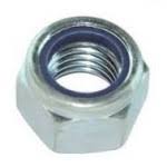 Гайка синий нейлон М4х0.70 DIN985-6 №03748