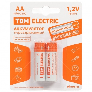 Акумулятор R6 2500mAh Ni-Mh №02259