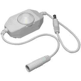 Диммер LED 6A 72W 12V на проводе с ручкой для управления Ecola №06766