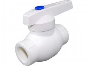 Кран белый PPRC шаровой 32 (Pro Aqua) №06591