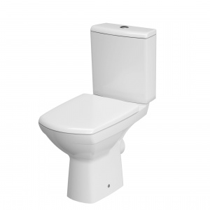 Унитаз-комп Cersanit "Carina Clean On 011 " прямой (сиденье микролифт, easy off) 3/5л ниж/под №04688