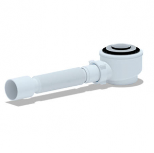 Сифон АНИ д/душ/под 1 1/2"*50 h53 с г/тр 375*40/50 click/clack Е455СL №01607