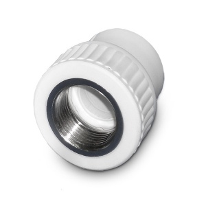 Муфта белая PPRC комбинир.ВР 32*1 (Pro Aqua) №03408