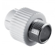 Муфта белая PPRC комбинир.НР 32*3/4 (Pro Aqua) №05227
