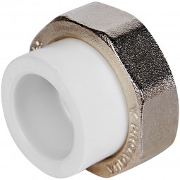 Соединение разборное белое PPRC 25 (Pro Aqua) №11303