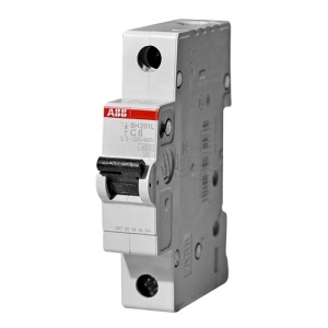 Выключ автомат 1п 25А C 6кА S201 ABB №06202