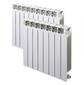 Радиатор алюм ROMMER Profi 350 (AL350-80-80-080) 6 секций №06965