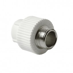 Муфта белая PPRC комбинир.НР 32*1/2 (Pro Aqua) №11287