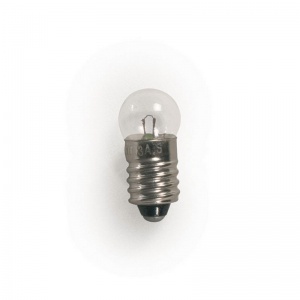 Лампа д/фонаря 2,4V*0,5А Р13.5s (юбка) №06355