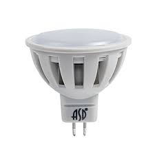 Лампа св/диод MR-16 6W 220V GU5.3 3000К IN HOME №05097