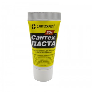 Паста СантехПаста 20г (вода, пар) №07088