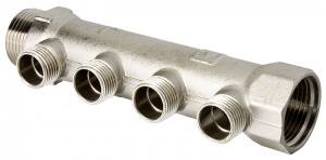 Коллектор 4 вых 1"х1/2"НР VTc.500 №01197
