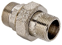 Сгон прямой американка 3/4 НР*НР (хром) VTr.728 * №01316