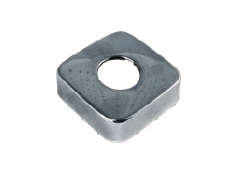 Отражатель 3/4" 60*60/h18мм хром квадрат №06693