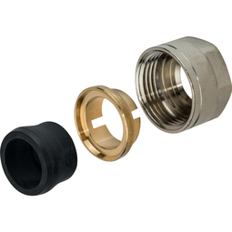 Фитинг компрессионный для медных труб 15x3/4 (Stout) №02481