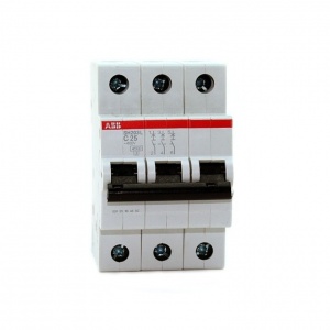 Выключ автомат 3п 32А C 6кА SH203L ABB №06491