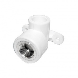 Угольник белый PPRC установоч ВР 20*1/2 (Pro Aqua) №06109