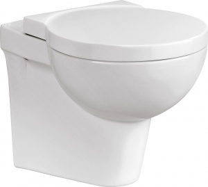 Унитаз подвесной Azario Fonti AZ-402W б/ободк дюро soft-close (Китай) №05113
