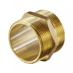 Ниппель лат ДУ-32 1 1/4" TIM №11074