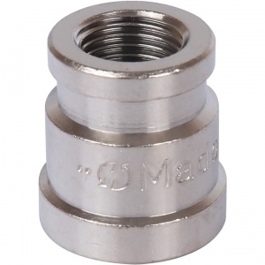 Муфта хром переход ВР 8*10 (1/4"*3/8") Stout №08434