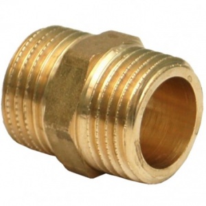 Ниппель хром ДУ-10 3/8" Stout №05545