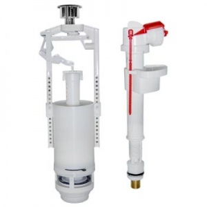Арматура SA2000S ниж/подв пластм 1/2" AlcaPlast (Чехия) №05418