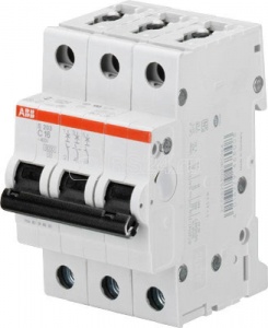 Выключ автомат 3п 16А C 6кА S203 ABB №02801