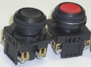Кнопка КЕ-011 красн.исп.2 №01073