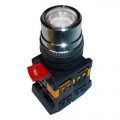 Кнопка ABLF-22 Д-22мм 240В (прозр) №00871