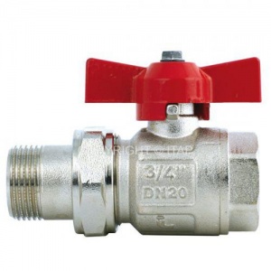 Кран шаровой 3/4 с амер Бабочка Itap098 PN40 №05740