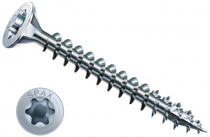 Саморез SPAX-S оц унив потай 4,0*22 №10298