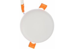 Свет-к св/д встр круг б/рамки 18Вт 4200К d120/105/h30мм IP20 Ecola №04997